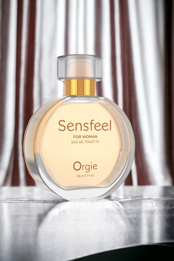 Sensfeel for Woman, le parfum féminin booster de phéromones, par Orgie. Sensfeel pour femme est une eau de toilette parfumée pour femme qui contient 5% d’ingrédient booster de phéromones "SensfeelTM for Her", le taux de concentration le plus élevé recommandé pour une action efficace. Caractéristiques : - Parfum pour femme contenant un booster de phéromones - Contient 5% d’ingrédient booster de phéromones SensfeelTM for Her - Parfum : boisé, floral et fruité Notes de tête cerise, muguet, bois de cèdre - Vaporisateur en verre 50ml - Fabriqué au Portugal - Marque : Orgie Composition : ALCOHOL, AQUA, PARFUM, PROPANEDIOL, ISOPROPYL ALCOHOL, GLYCERIN, PROPYLENE GLYCOL, SODIUM LACTATE, SODIUM PCA, LIMONENE, HEXYL CINNAMAL, LINALOOL, BENZYL SALICYLATE, ALPHA-ISOMETHYL IONONE, COUMARIN, CERATONIA SILIQUA FRUIT EXTRACT, JASMINUM OFFICINALE FLOWER EXTRACT, CITRONELLOL, PHENETHYL ALCOHOL, CITRAL, CAPRYLYL GLYCOL, HYDROXYCITRONELLAL, FRUCTOSE, GLYCINE, NIACINAMIDE, UREA, SODIUM BENZOATE, INOSITOL.