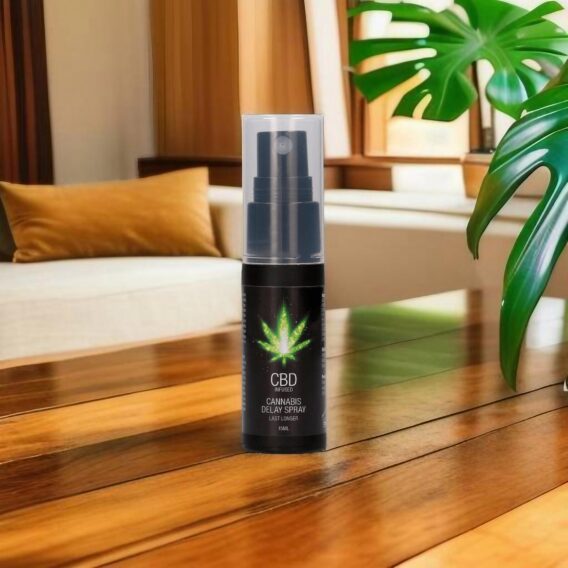 A base de CBD et d'ingrédients naturels, CBD Delay Spray 15ml est le complément idéal pour les hommes qui souffrent d'éjaculation trop précoce. Une fois appliqué sur le pénis, le produit a un effet légèrement anesthésiant sur le gland et permet à l'homme de tenir plus longtemps en retardant l'orgasme. Caractéristiques : - Retardant sexuel pour homme à base de CBD - Effet légèrement anesthésiant sur le pénis - Infusé au CBD - Ingrédients Naturels - Volume : 15 ml - Marque : Pharmquests / Shots CBD Composition : Alcohol Denat., Aqua, Glycerin, Peg-40 Hydrogenated Castor Oil, Propylene Glycol, Menthol, Phenoxyethanol, Aloe Barbadensis Leaf Juice, Ethylhexylglycerin, Lactic Acid, Pentylene Glycol, Cannabis Sativa Seed Oil, Urea, Sorbitol, Sodium Lactate, Serine, Cannabis Sativa Seed Extract, Sodium Chloride, Allantoin.